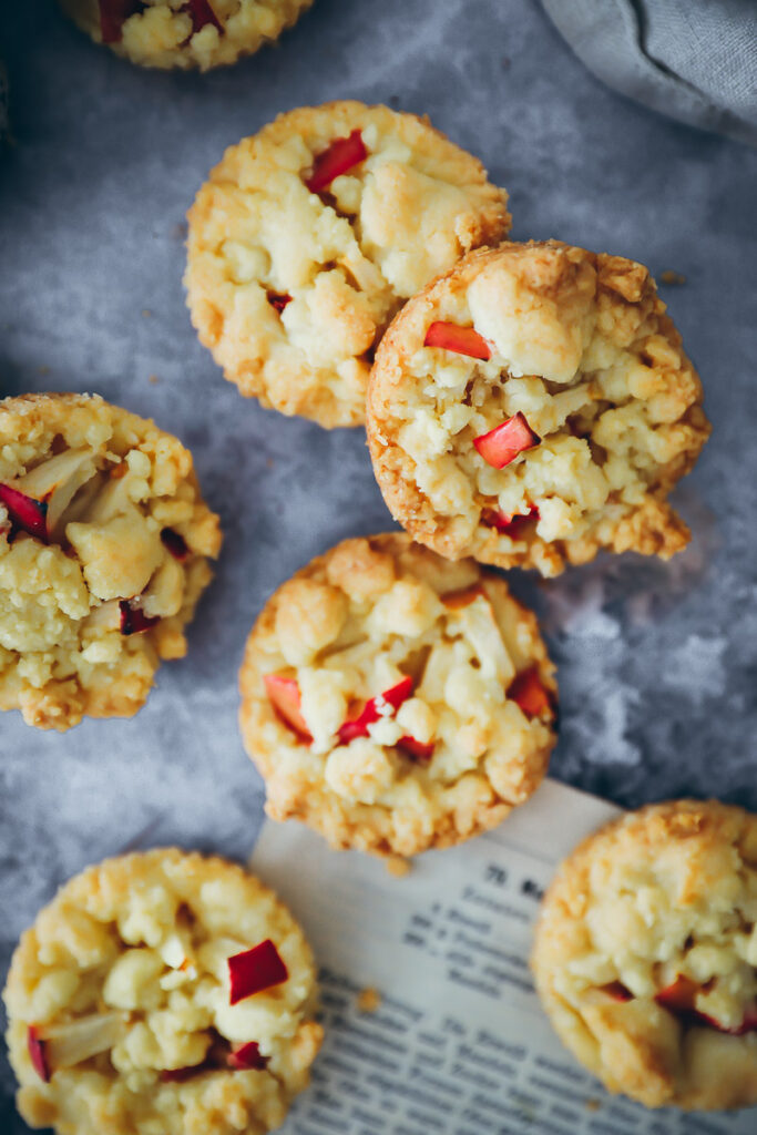 Apfel Streusel Cookies Rezept apple streusel kekse apfelrezepte backen im Herbst foodstyling food photography zuckerzimtundliebe 
