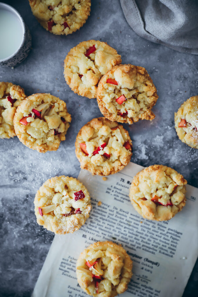 Apfel Streusel Cookies Rezept apple streusel kekse apfelrezepte backen im Herbst foodstyling food photography zuckerzimtundliebe 