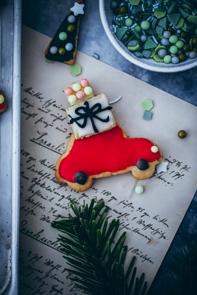 Coming home for Christmas Weihnachtsplätzchen Rezept - klassische Ausstechplätzchen Dr. Oetker Weihnachtskekse christmas cookie decoration zuckerzimtundliebe weihnachtbäckerei foodblog backblog
