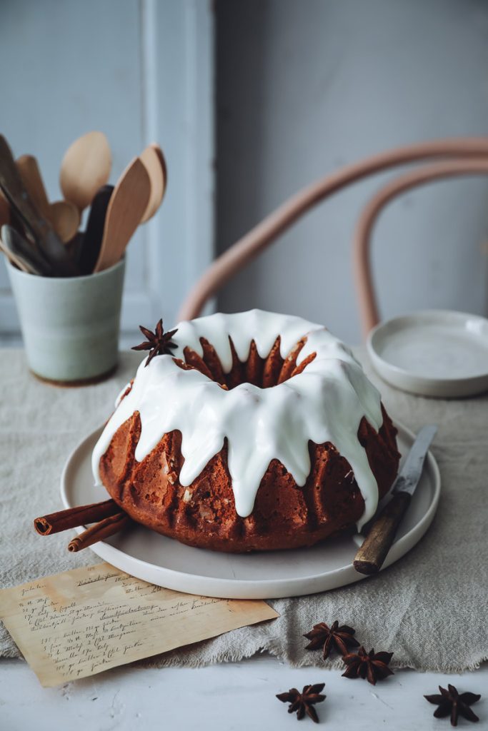 Gewürzkuchen Gugelhupf Rezept spiced cake bundt cake rührteig einfaches backrezept weihnachtskuchen zimtkuchen zuckerzimtundliebe backblog foodblog feedfeed bakefeed food photography