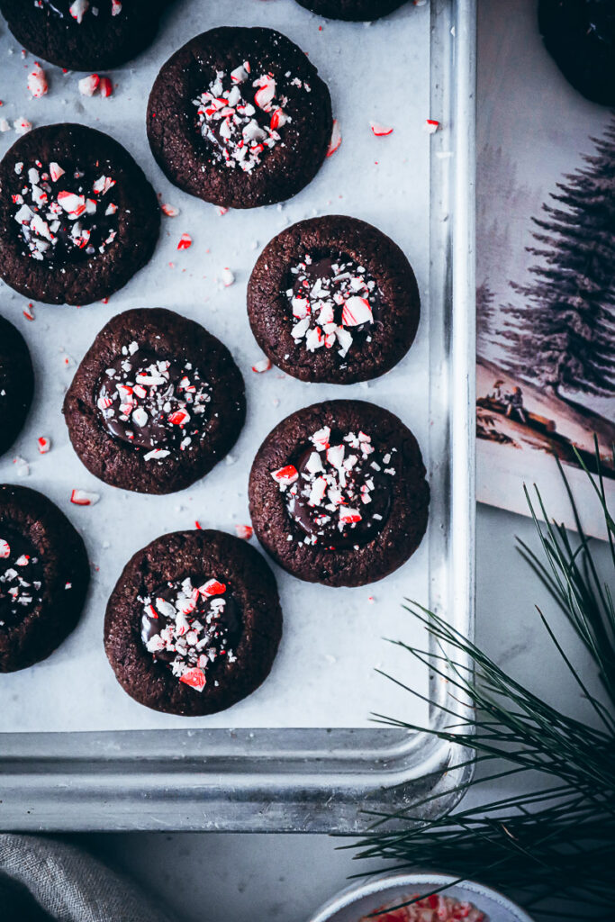 Schokoladen Husarenkrapfen - Weihnachtsplätzchen