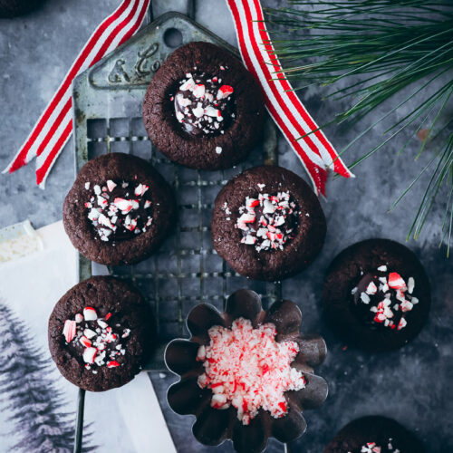 Schokoladen Husarenkrapfen - Weihnachtsplätzchen