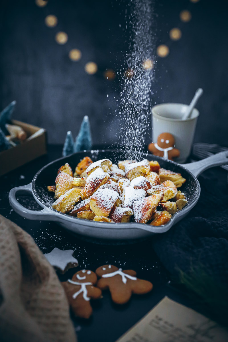 Zimt Kaiserschmarrn Rezept – ein kleines, verschneites Weihnachtsessen