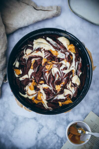Cheesecake Brownie Kuchen Rezept mit Dulce de Leche bestes Brownie rezept selber machen schokokuchen karamell caramel cheesecake brownies zuckerzimtundliebe backblog bakefeed feedfeed foodstyling