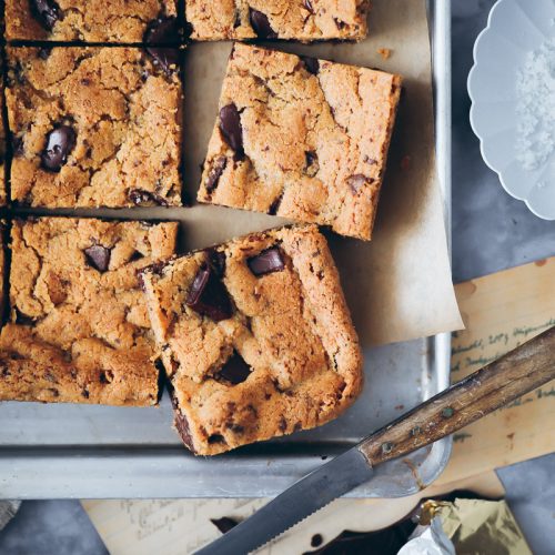 Chocolate Cookie Bars Rezept beste cookies zuckerzimtundliebe backblog foodblog foodstyling foodphotographyschool kekse selber backen bakefeed feedfeed