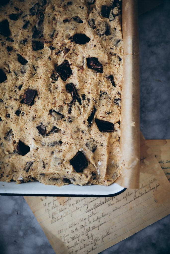 Chocolate Cookie Bars Rezept beste cookies zuckerzimtundliebe backblog foodblog foodstyling foodphotographyschool kekse selber backen bakefeed feedfeed