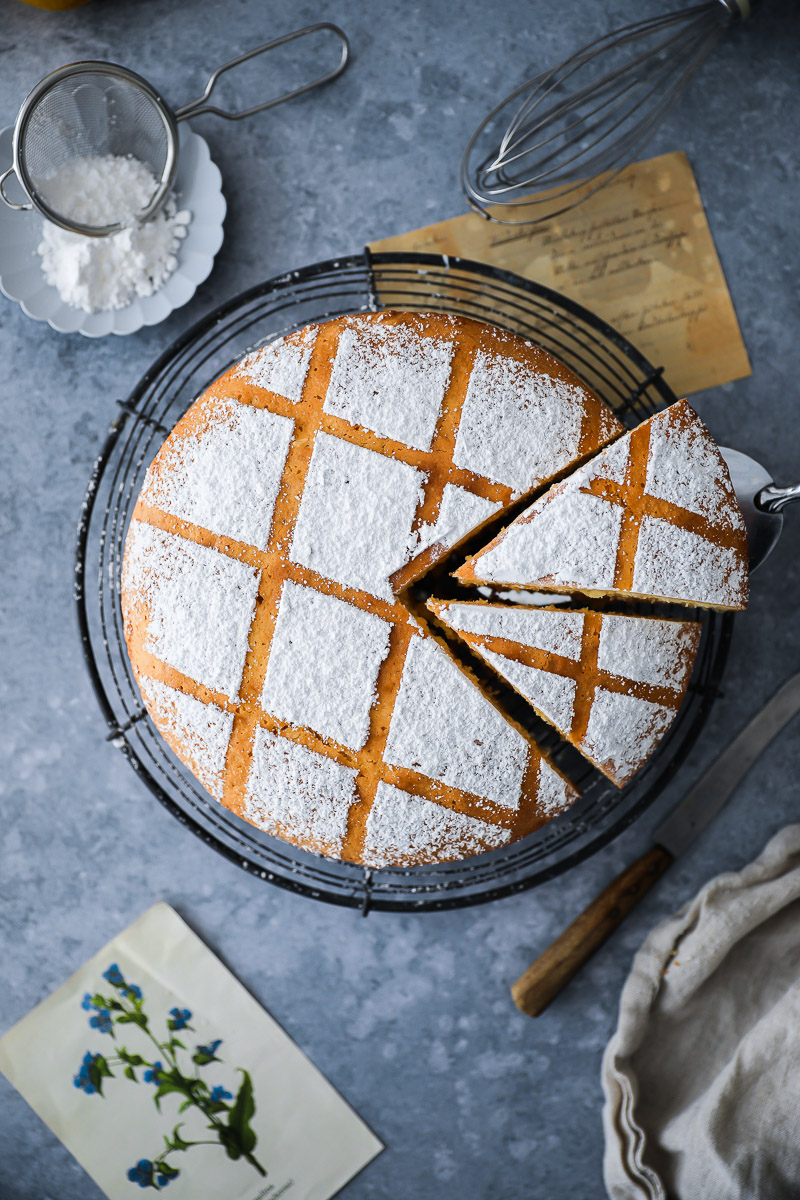 Torta paradiso Rezept – ein italienisches Kuchenrezept