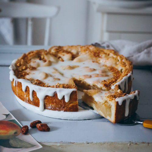 Gedeckter Apfelkuchen Rezept apple cake apple pie german cake recipes backrezept kuchenrezept zuckerzimtundliebe bakefeed feedfeed