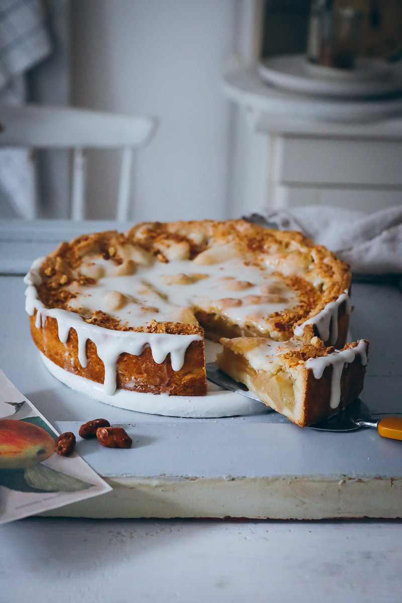 Gedeckter Apfelkuchen Rezept apple cake apple pie german cake recipes backrezept kuchenrezept zuckerzimtundliebe bakefeed feedfeed