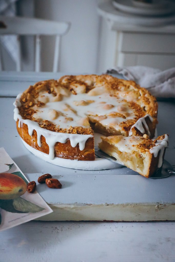 Gedeckter Apfelkuchen Rezept apple cake apple pie german cake recipes backrezept kuchenrezept zuckerzimtundliebe bakefeed feedfeed