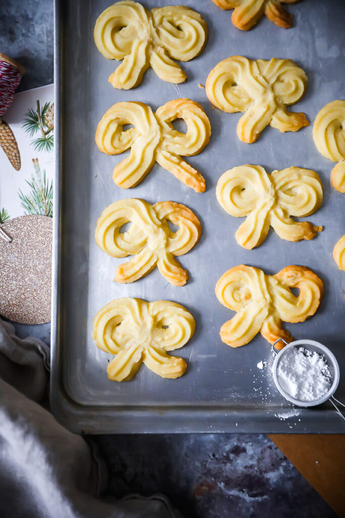 Wiener Spritzgebäck Rezept Viennese Swirls einfache Weihnachtsplätzchen Weihnachtsgebäck Butterplätzchen Weihnachtskekse cookies  bakefeed feedfeed