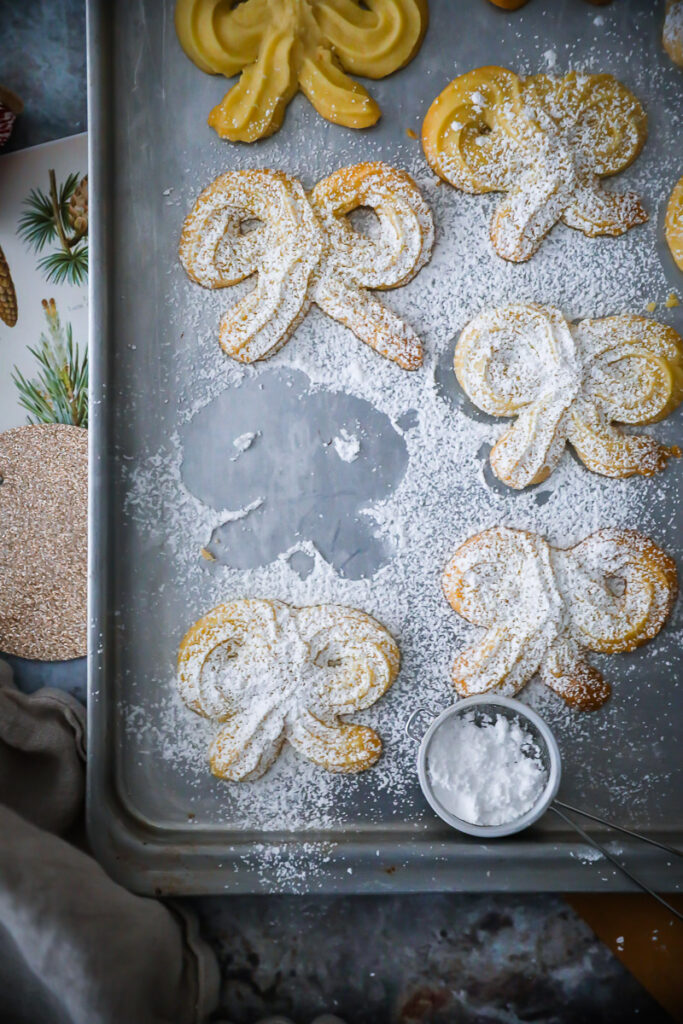 Wiener Spritzgebäck Rezept Viennese Swirls einfache Weihnachtsplätzchen Weihnachtsgebäck Butterplätzchen Weihnachtskekse cookies bakefeed feedfeed