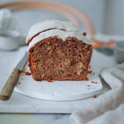 Apfel Gewürzkuchen rezept einfacher saftiger bester Apfelkuchen spiced apple cake mit zimtglasur bakefeed feedfeed zuckerzimtundliebe backblog apfelrezepte